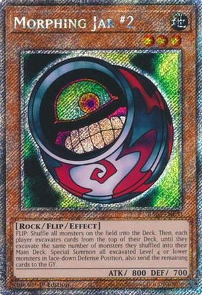 Morphing Jar #2  [RA03-EN100] Platinum Secret Rare 1st Edition