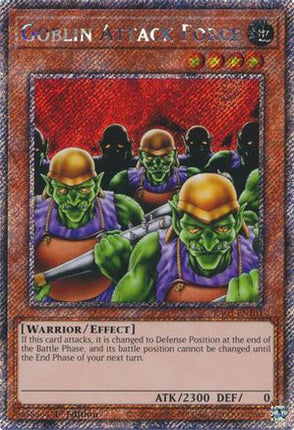Goblin Attack Force  [RA03-EN101] Platinum Secret Rare 1st Edition