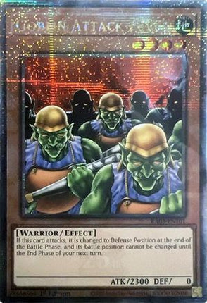 Goblin Attack Force  [RA03-EN101] Quarter Century Secret Rare 1st Edition