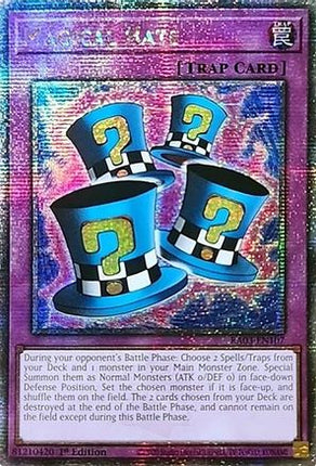 Magical Hats  [RA03-EN107] Quarter Century Secret Rare 1st Edition