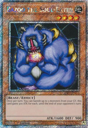 Bazoo the Soul-Eater  [RA03-EN111] Platinum Secret Rare 1st Edition