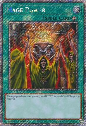 Mage Power  [RA03-EN113] Platinum Secret Rare 1st Edition