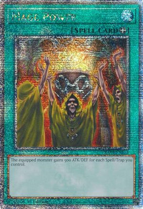Mage Power  [RA03-EN113] Quarter Century Secret Rare 1st Edition