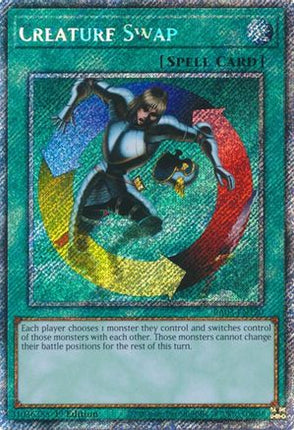 Creature Swap  [RA03-EN120] Platinum Secret Rare 1st Edition