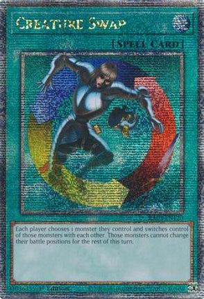 Creature Swap  [RA03-EN120] Quarter Century Secret Rare 1st Edition