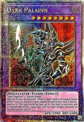 Dark Paladin  [RA03-EN126] Quarter Century Secret Rare 1st Edition