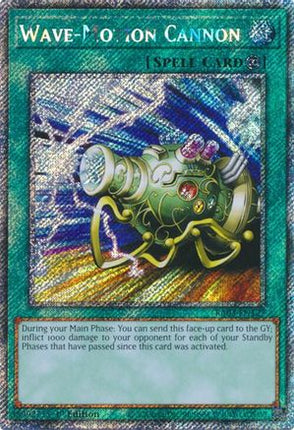 Wave-Motion Cannon  [RA03-EN127] Platinum Secret Rare 1st Edition