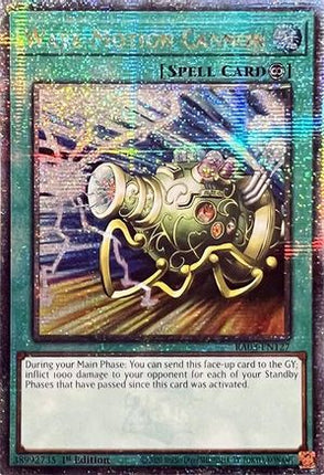 Wave-Motion Cannon  [RA03-EN127] Quarter Century Secret Rare 1st Edition