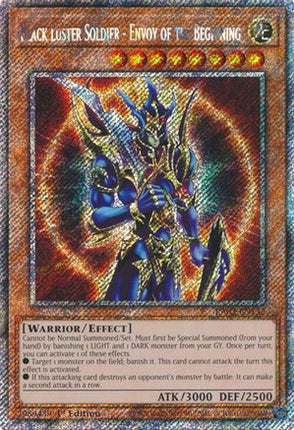Black Luster Soldier - Envoy of the Beginning  [RA03-EN132] Platinum Secret Rare 1st Edition