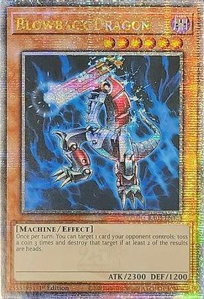Blowback Dragon  [RA03-EN138] Quarter Century Secret Rare 1st Edition