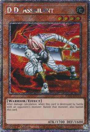 D.D. Assailant  [RA03-EN141] Platinum Secret Rare 1st Edition
