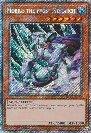 Mobius the Frost Monarch  [RA03-EN142] Platinum Secret Rare 1st Edition