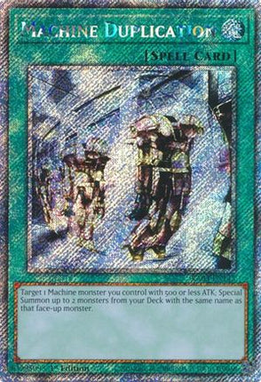 Machine Duplication (Platinum Secret Rare)  [RA03-EN145] 1st Edition