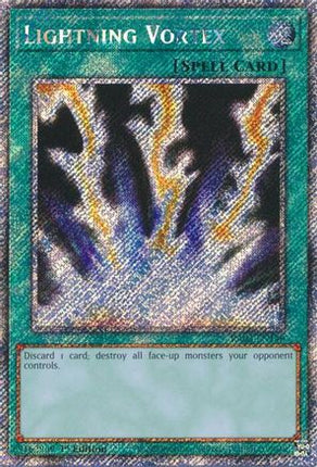Lightning Vortex  [RA03-EN148] Platinum Secret Rare 1st Edition