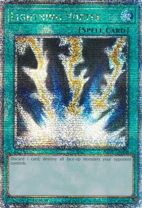 Lightning Vortex  [RA03-EN148] Quarter Century Secret Rare 1st Edition