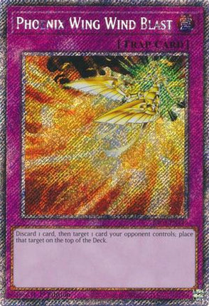 Phoenix Wing Wind Blast  [RA03-EN149] Platinum Secret Rare 1st Edition