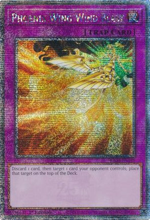 Phoenix Wing Wind Blast  [RA03-EN149] Quarter Century Secret Rare 1st Edition