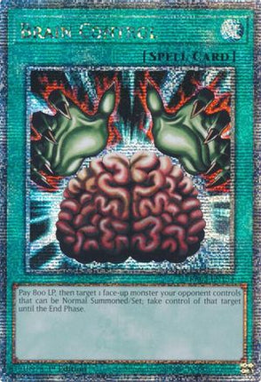 Brain Control  [RA03-EN154] Quarter Century Secret Rare 1st Edition