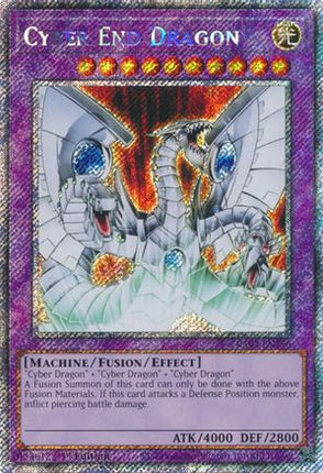 Cyber End Dragon  [RA03-EN156] Platinum Secret Rare 1st Edition