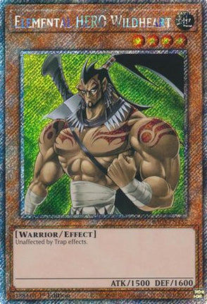 Elemental HERO Wildheart  [RA03-EN157] Platinum Secret Rare 1st Edition