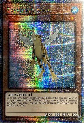 Treeborn Frog  [RA03-EN161] Quarter Century Secret Rare 1st Edition
