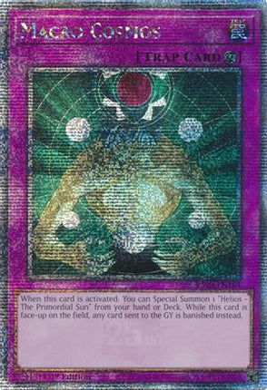 Macro Cosmos  [RA03-EN164] Quarter Century Secret Rare 1st Edition