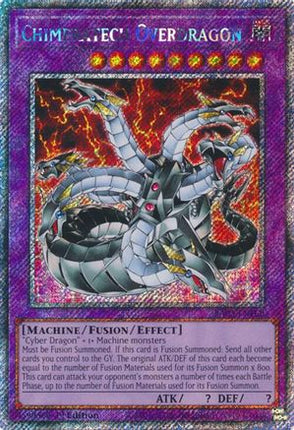 Chimeratech Overdragon  [RA03-EN166] Platinum Secret Rare 1st Edition