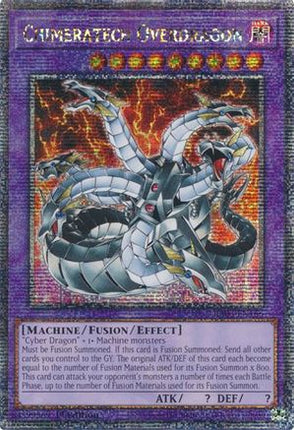 Chimeratech Overdragon  [RA03-EN166] Quarter Century Secret Rare 1st Edition