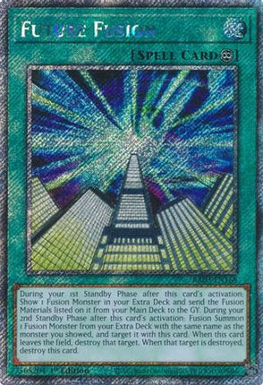 Future Fusion  [RA03-EN168] Platinum Secret Rare 1st Edition
