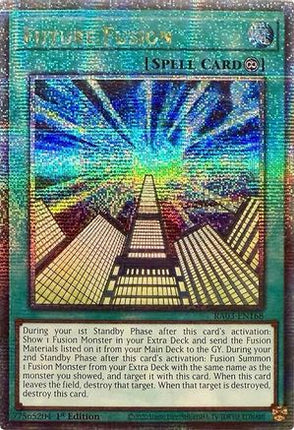 Future Fusion  [RA03-EN168] Quarter Century Secret Rare 1st Edition