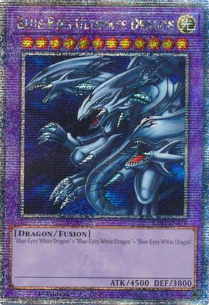 Blue-Eyes Ultimate Dragon  [RA03-EN178] Quarter Century Secret Rare 1st Edition
