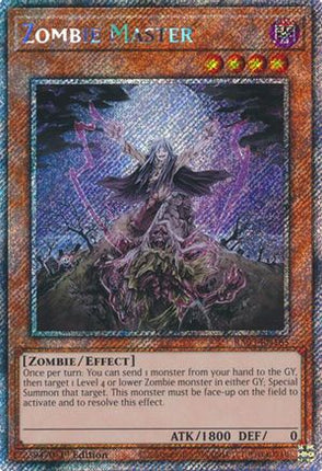 Zombie Master (Platinum Secret Rare)  [RA03-EN185] 1st Edition