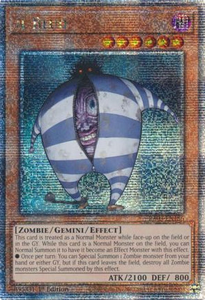 Il Blud  [RA03-EN186] Quarter Century Secret Rare 1st Edition
