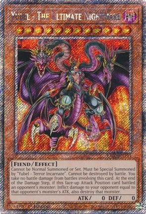 Yubel - The Ultimate Nightmare  [RA03-EN191] Platinum Secret Rare 1st Edition