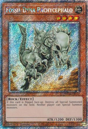 Fossil Dyna Pachycephalo  [RA03-EN195] Platinum Secret Rare 1st Edition