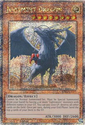 Judgment Dragon  [RA03-EN196] Quarter Century Secret Rare 1st Edition