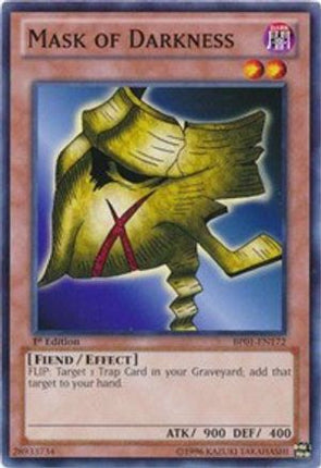 Mask of Darkness (Common / Short Print) [BP01-EN172] 1st Edition