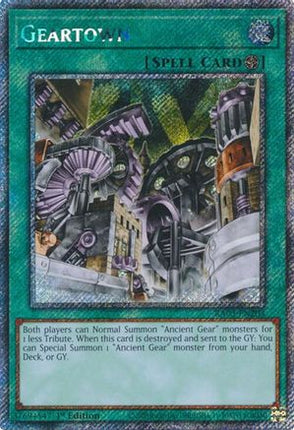 Geartown  [RA03-EN203] Platinum Secret Rare 1st Edition