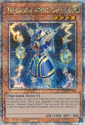 Thunder King Rai-Oh  [RA03-EN206] Quarter Century Secret Rare 1st Edition