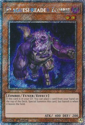 Plaguespreader Zombie  [RA03-EN207] Platinum Secret Rare 1st Edition