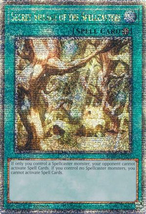 Secret Village of the Spellcasters  [RA03-EN209] Quarter Century Secret Rare 1st Edition