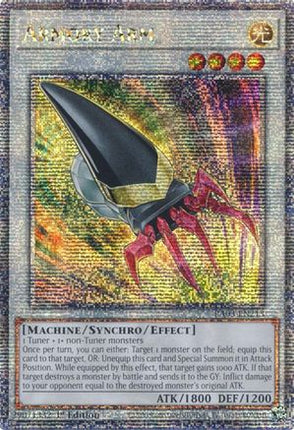 Armory Arm  [RA03-EN213] Quarter Century Secret Rare 1st Edition