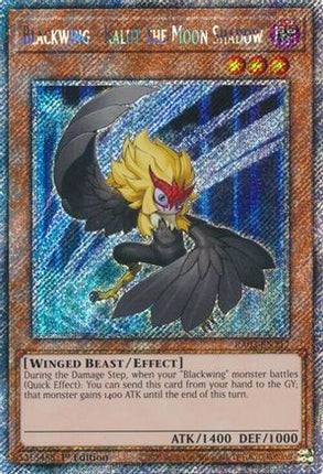 Blackwing - Kalut the Moon Shadow  [RA03-EN217] Platinum Secret Rare 1st Edition