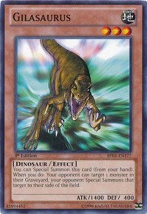 Gilasaurus (Common / Short Print) [BP01-EN177] 1st Edition