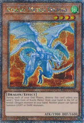 Koa'ki Meiru Drago (Quarter Century Secret Rare)  [RA03-EN218] 1st Edition