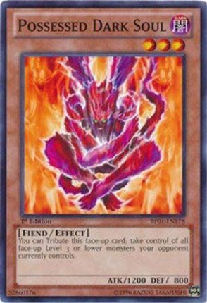 Possessed Dark Soul (Common / Short Print) [BP01-EN178] 1st Edition