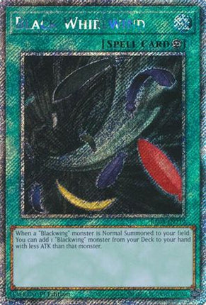 Black Whirlwind  [RA03-EN219] Platinum Secret Rare 1st Edition