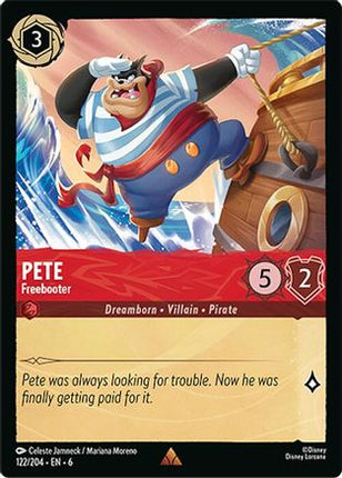 Pete - Freebooter (122/204) - Azurite Sea Cold Foil