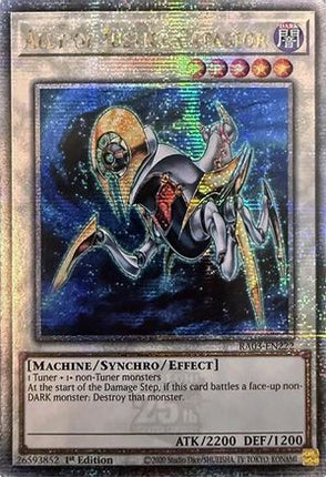 Ally of Justice Catastor  [RA03-EN222] Quarter Century Secret Rare 1st Edition