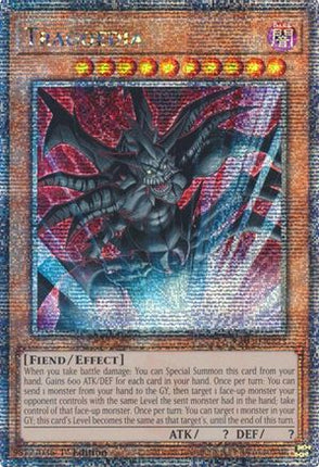 Tragoedia  [RA03-EN223] Quarter Century Secret Rare 1st Edition